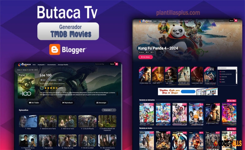 Butaca Tv – Películas, Series, Animes, Novelas en Blogger